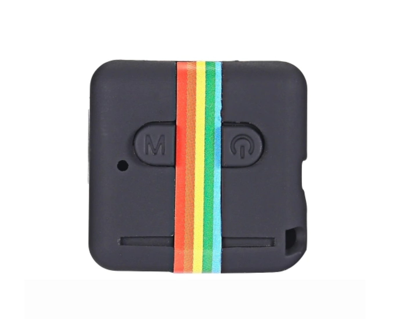 black mini camera back