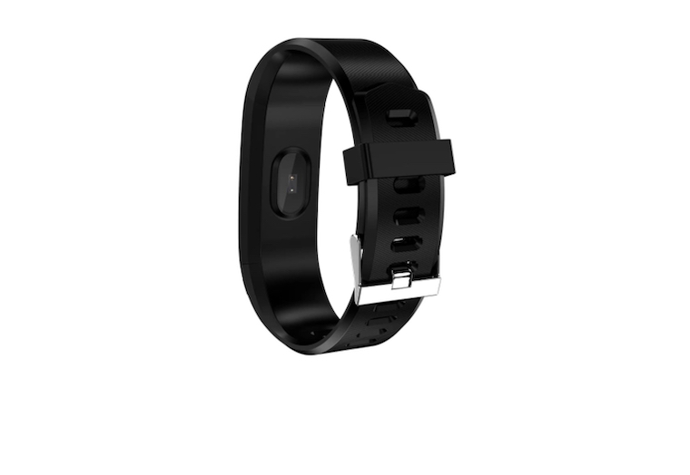 black smartwatch band