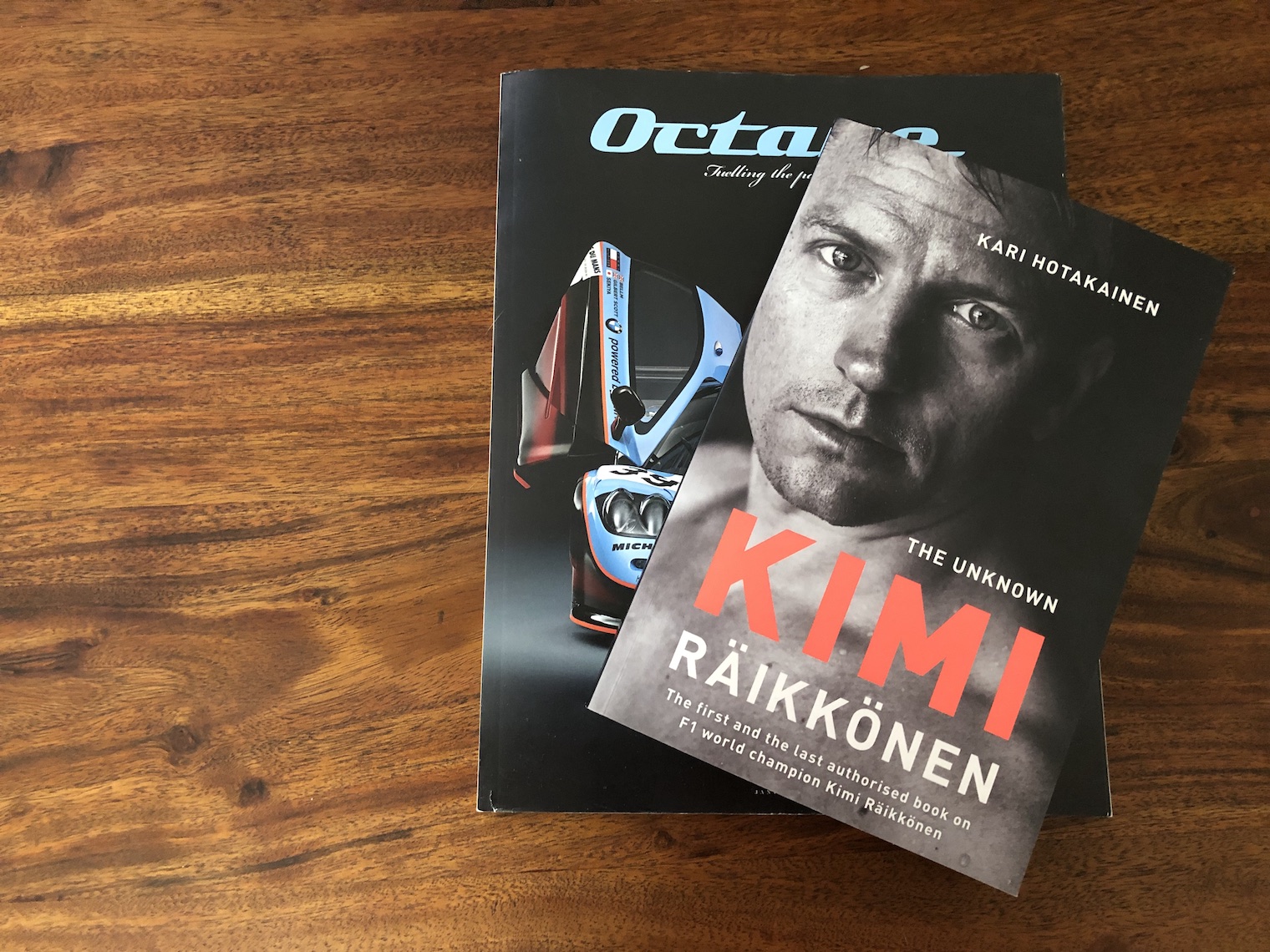 book magazine on table