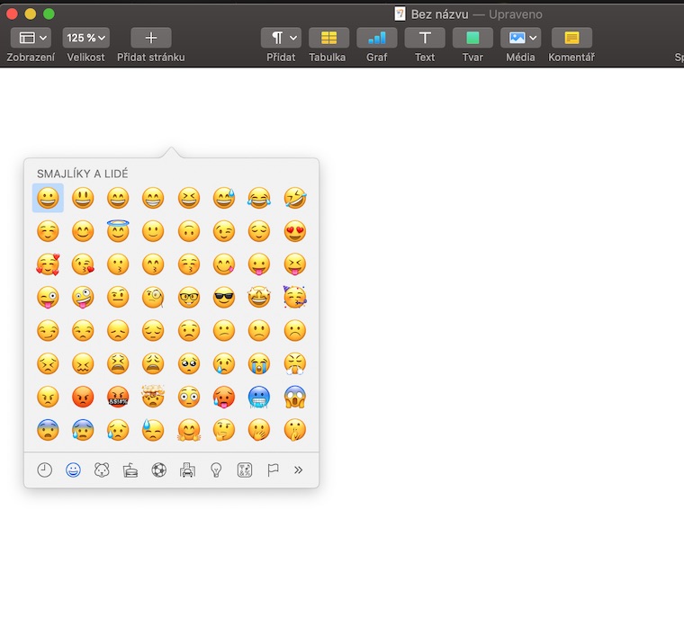 character selection popup
