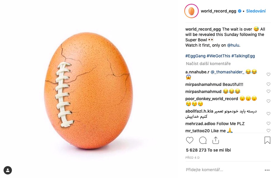 cracked egg with stitches instagram post