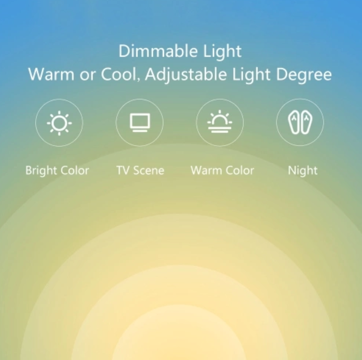 dimmable light settings
