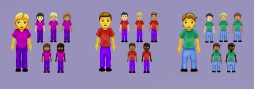 diverse people standing together