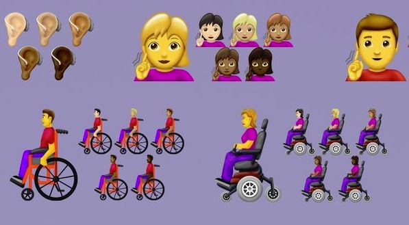 diverse people with hearing aids