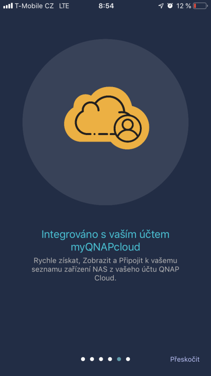 integrated myqnapcloud account