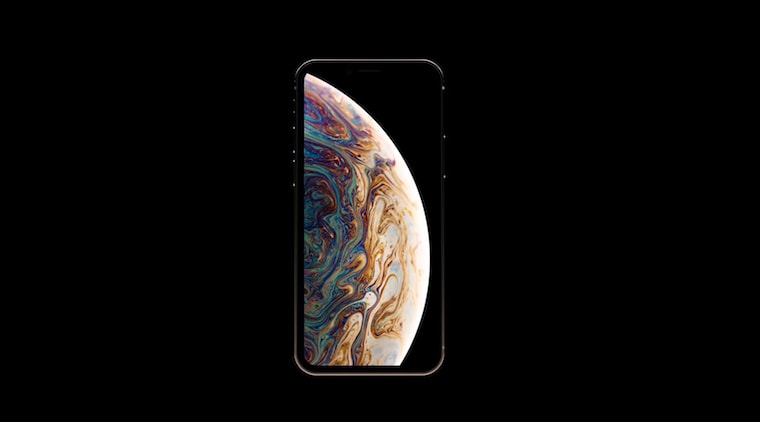 iphone xs front view
