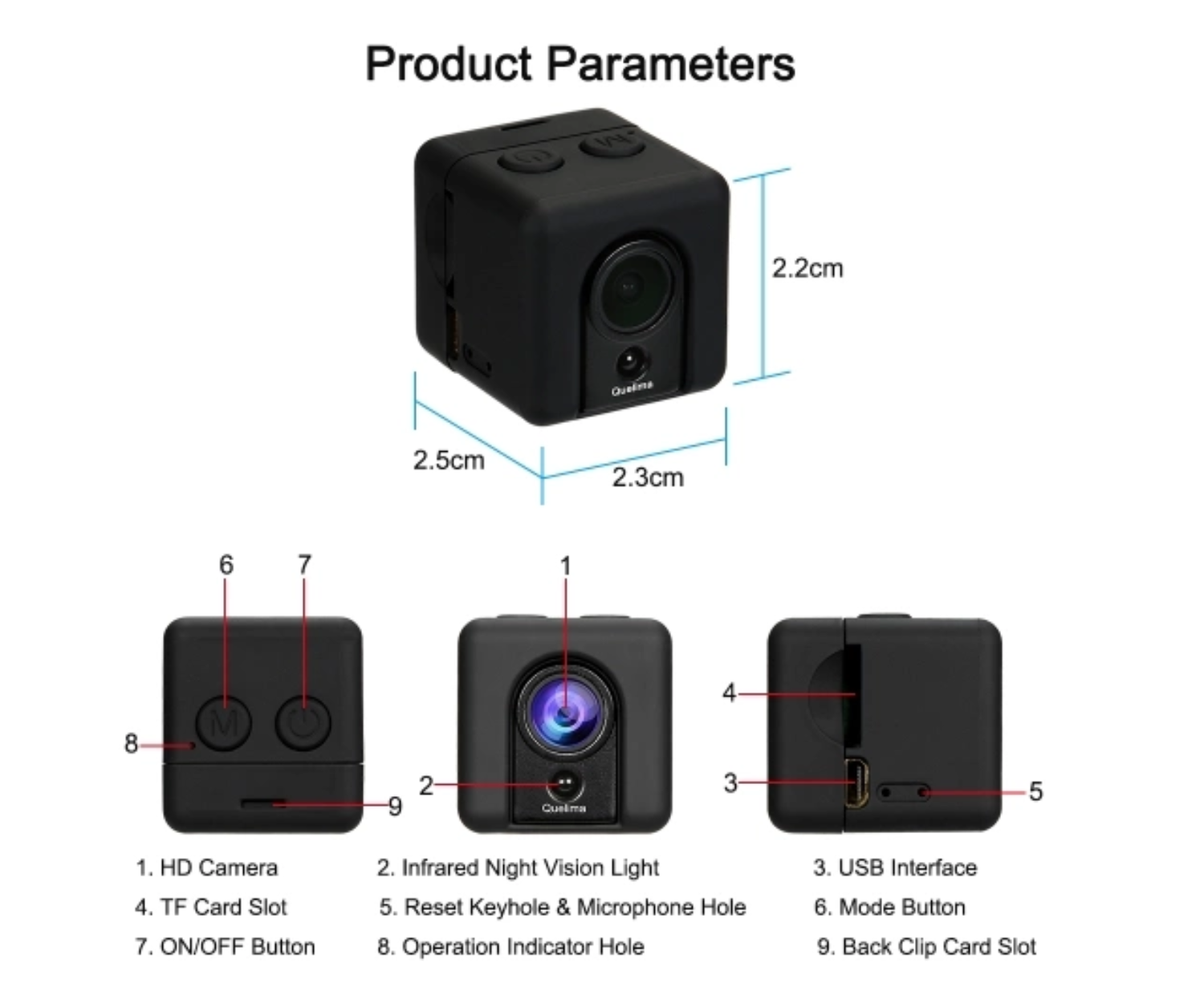 mini camera product details