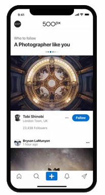 smartphone photographer profile