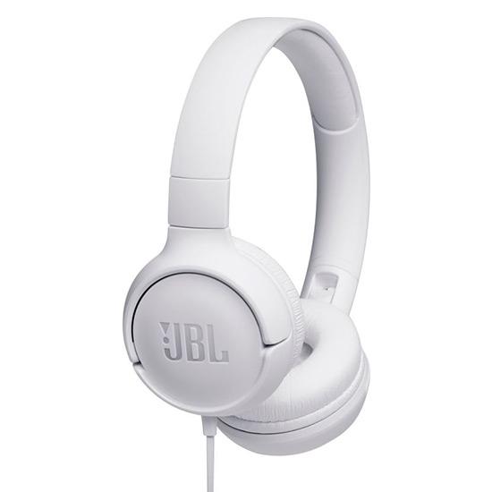 white headphones side view
