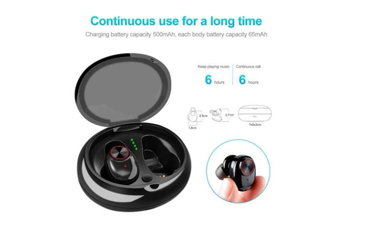 wireless earbuds battery life