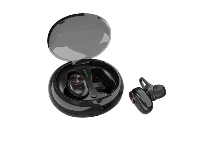 wireless earbuds case open