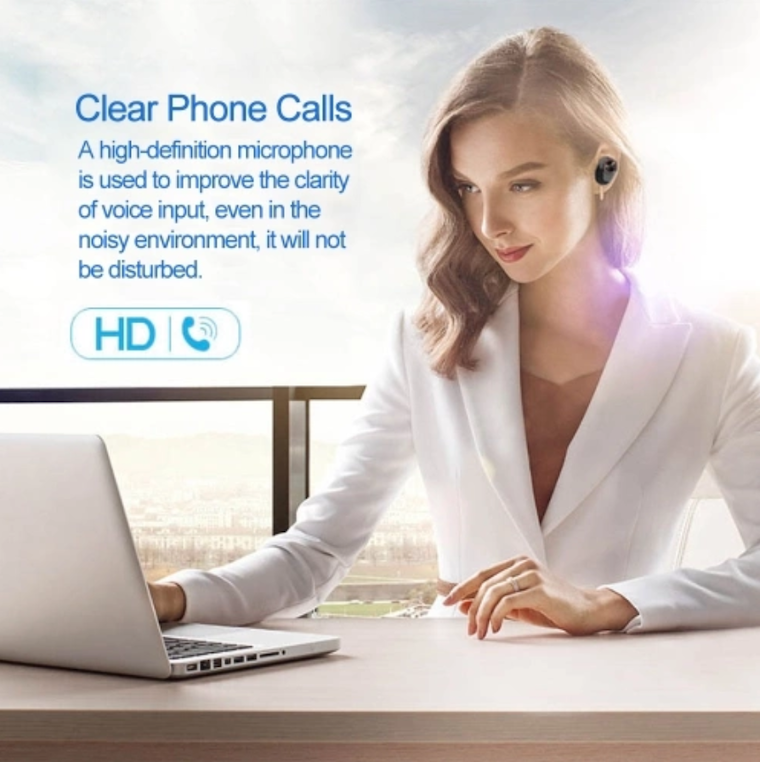 wireless earbuds clear calls