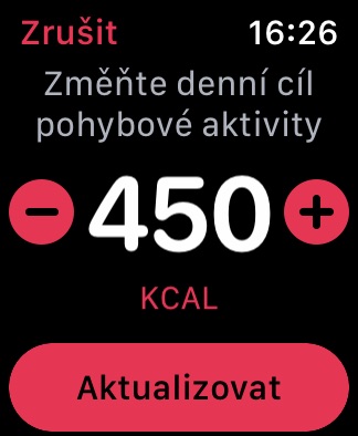 activity goal calories