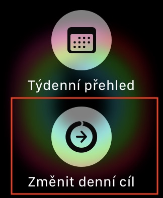 activity goal settings