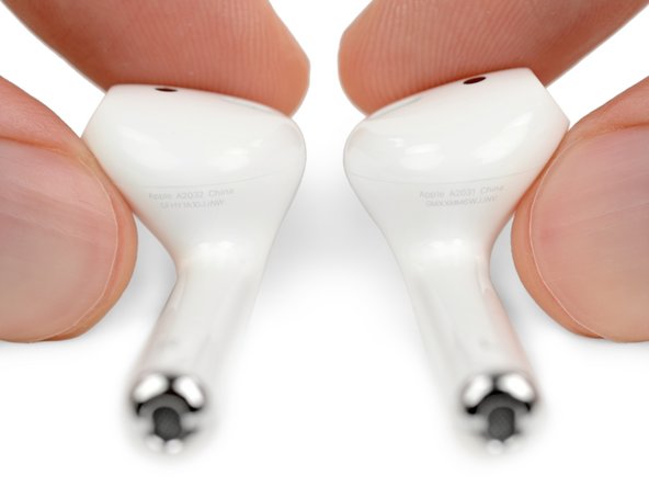 airpods closeup
