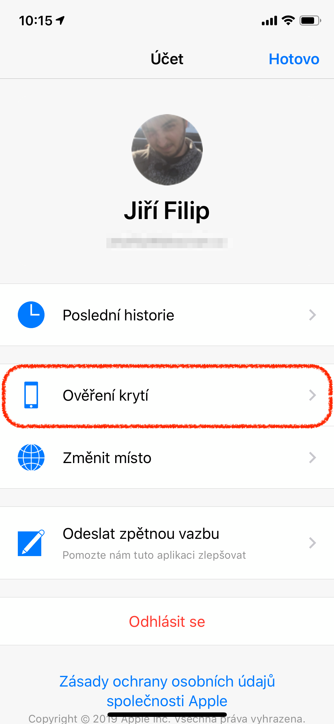 apple account settings