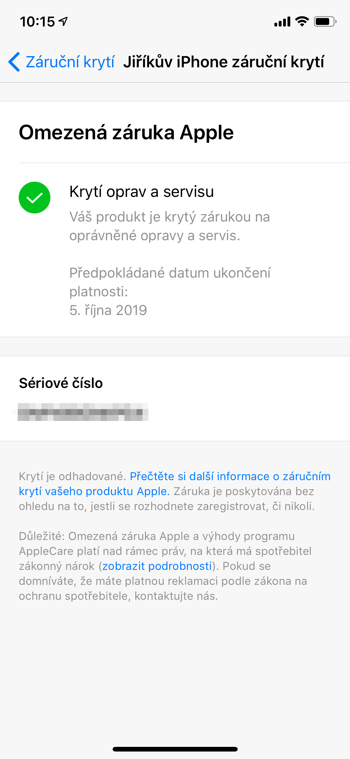 apple product warranty details