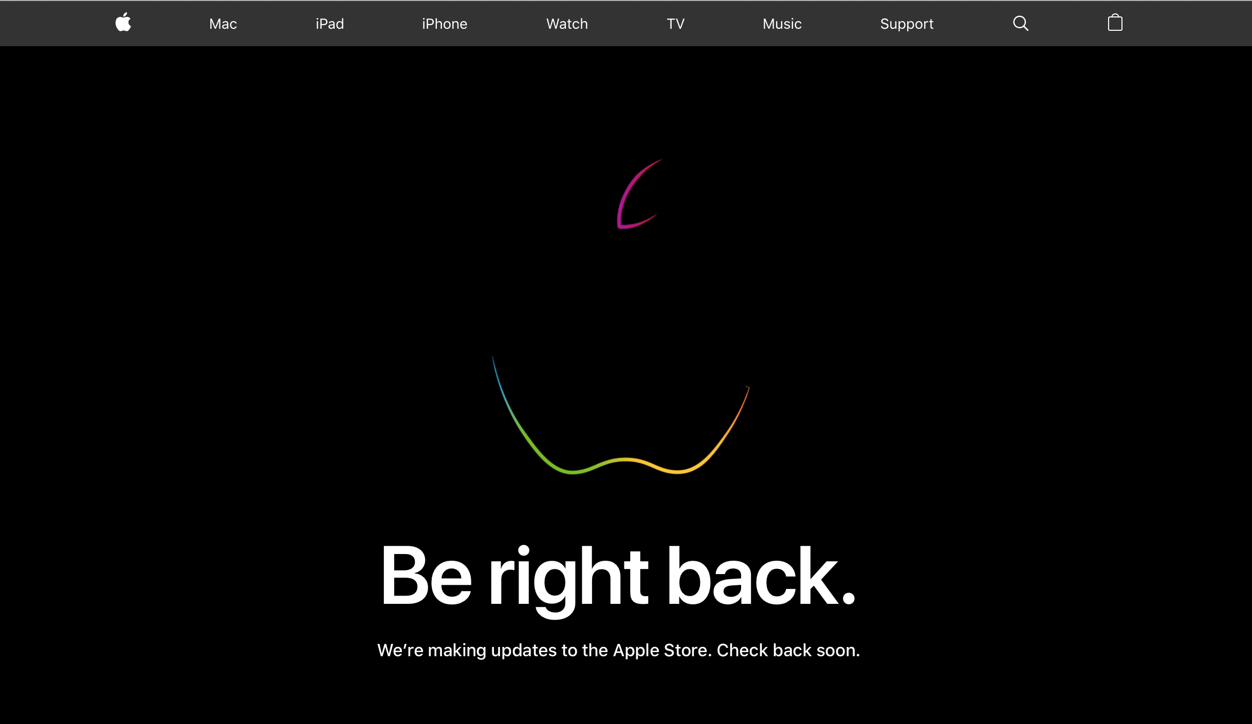 apple store update english