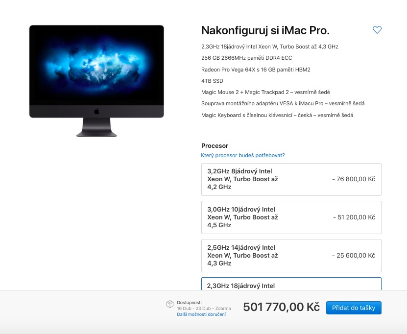 imac pro specs