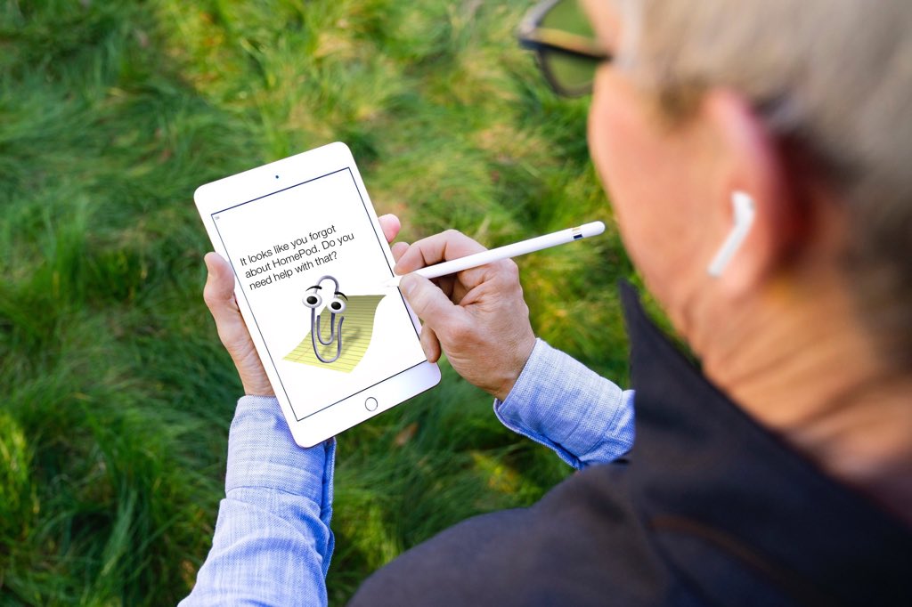 ipad clippy assistant
