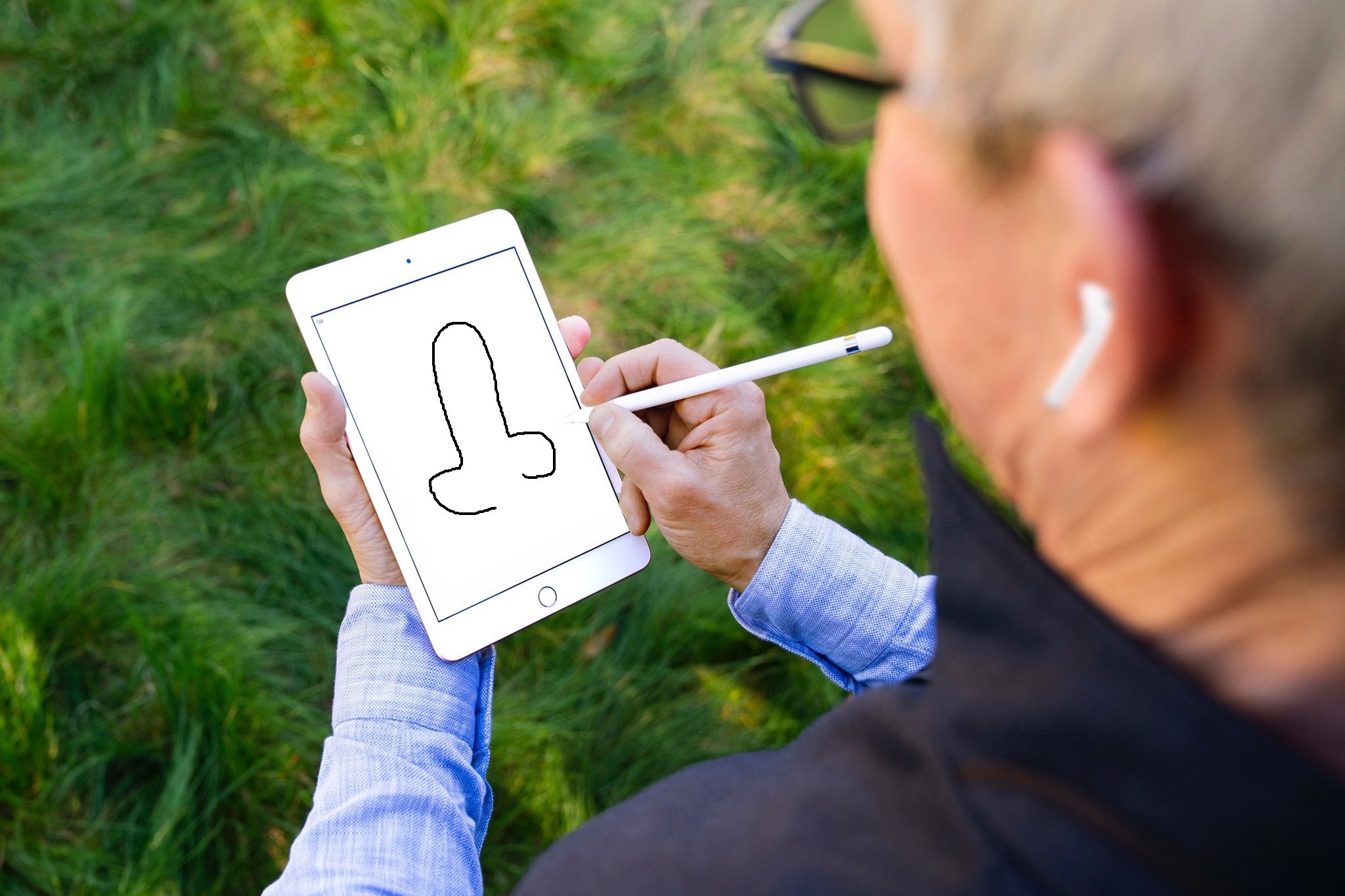 ipad drawing abstract