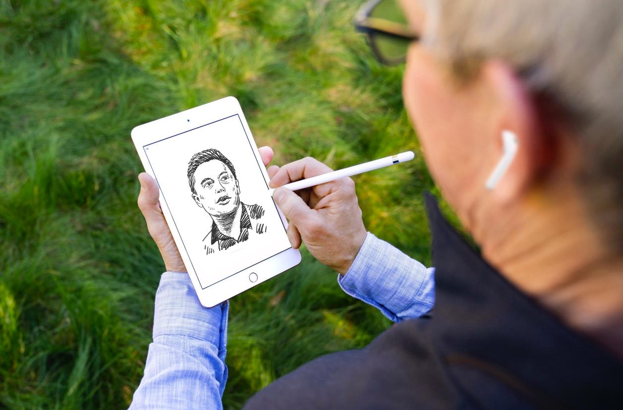 ipad drawing portrait