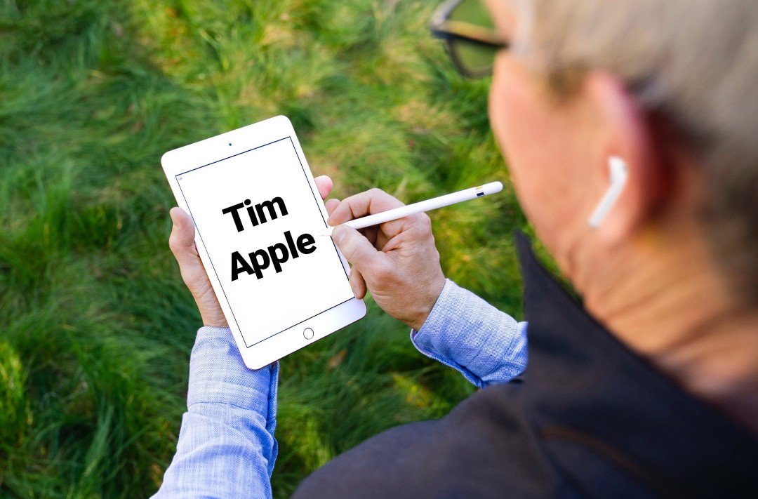ipad text tim apple
