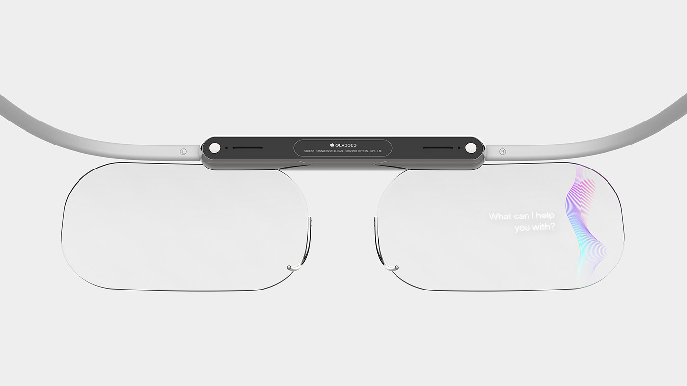 smart glasses digital display