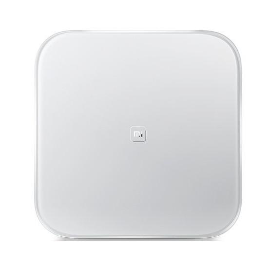 white digital scale square