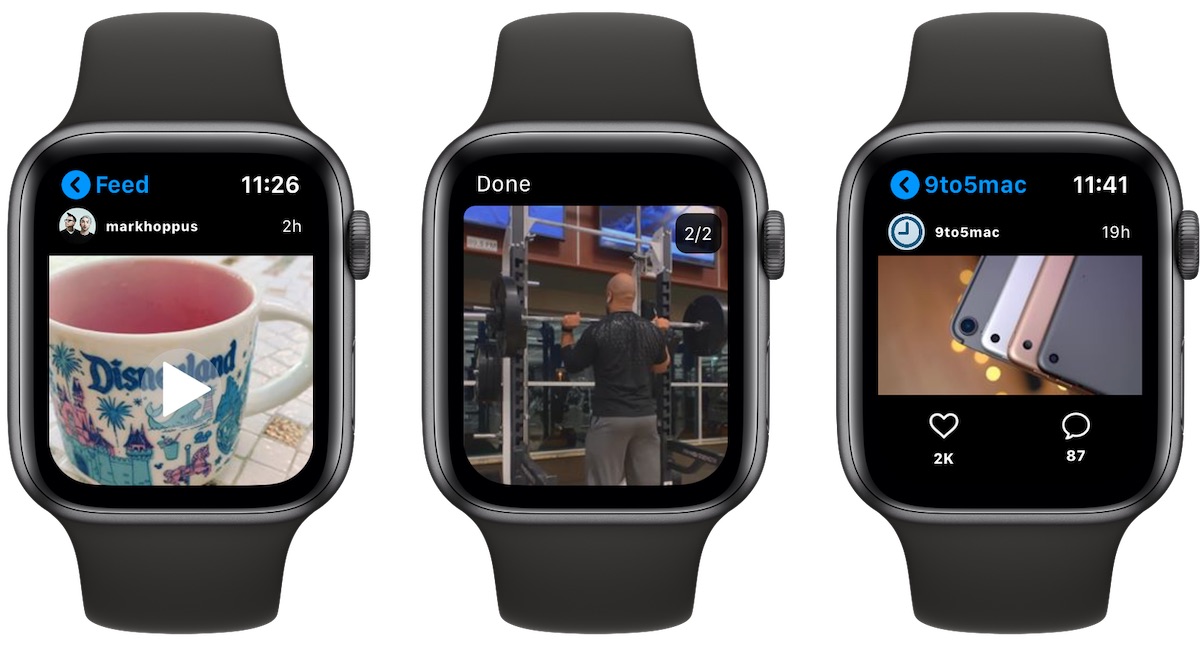 instagram apple watch alternative