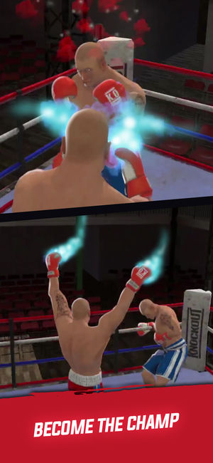 boxing game action scene