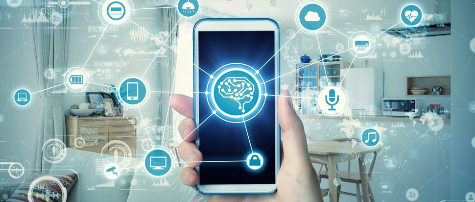 smartphone ai concept