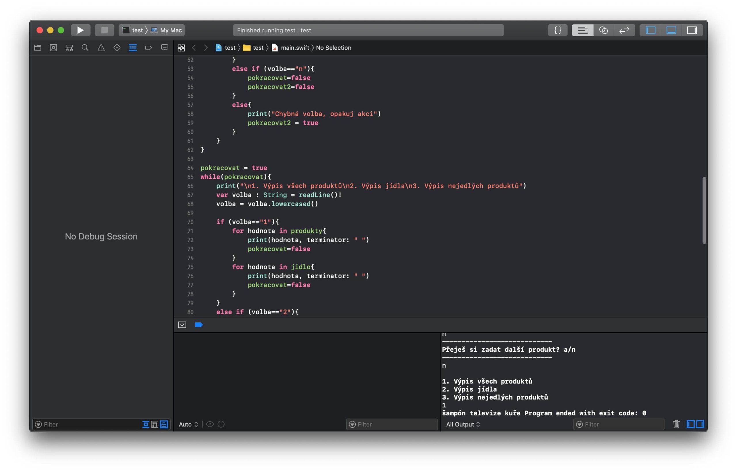swift program 3