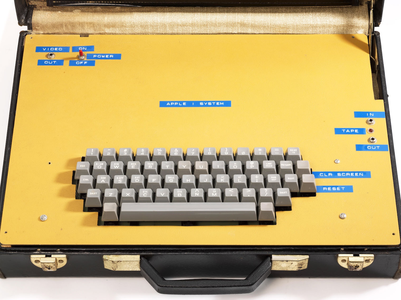 apple 1 keyboard panel