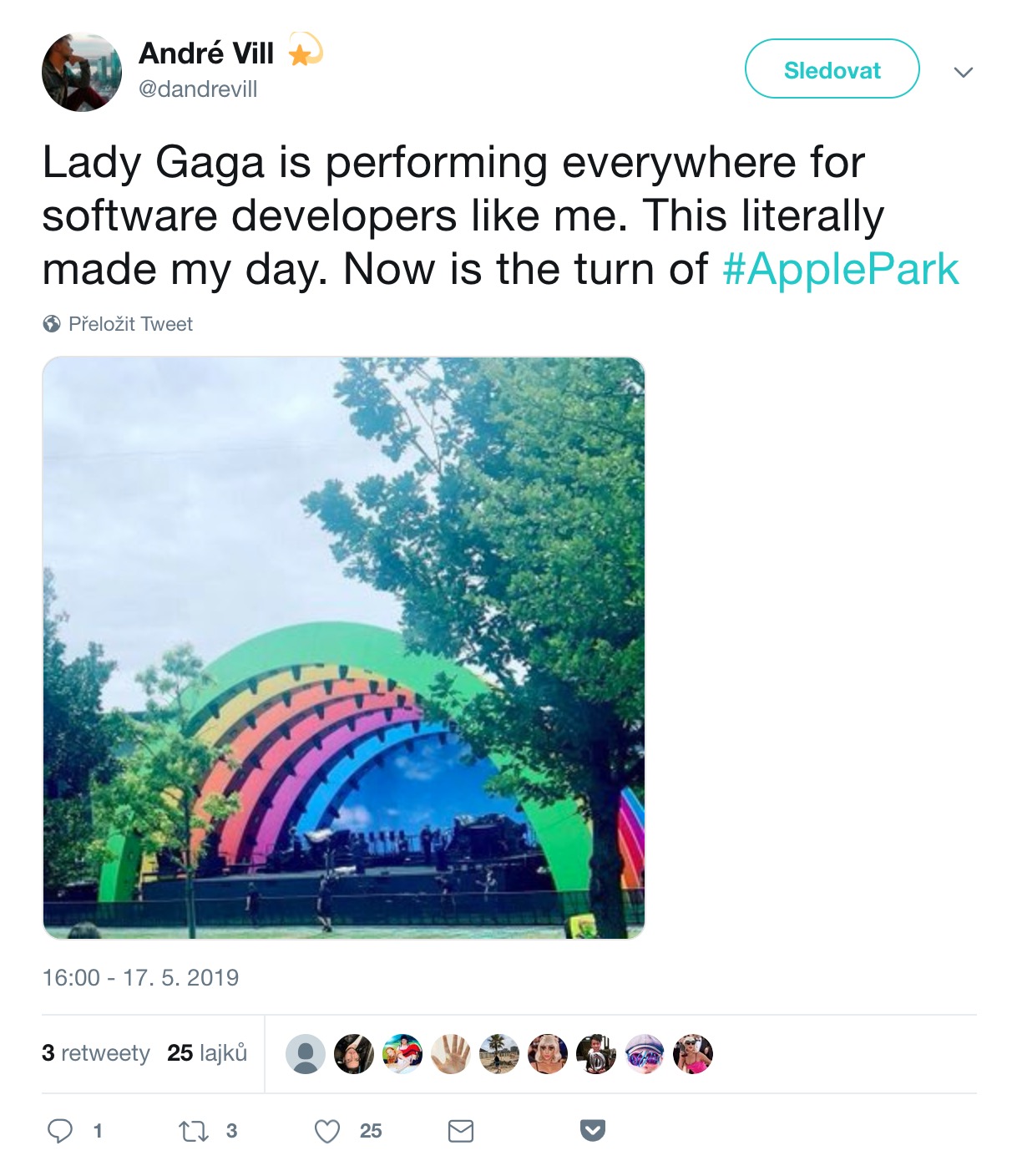 apple park concert stage