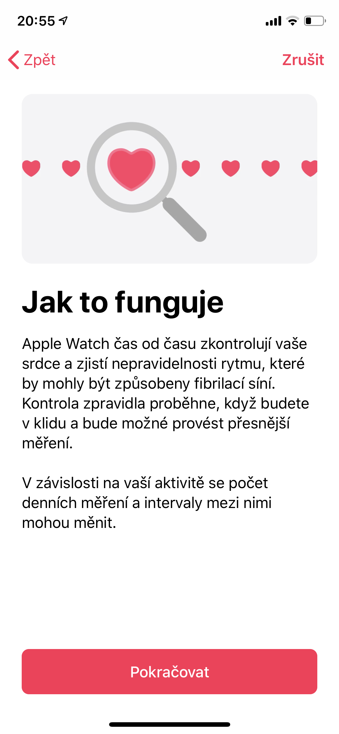 apple watch heart monitor info