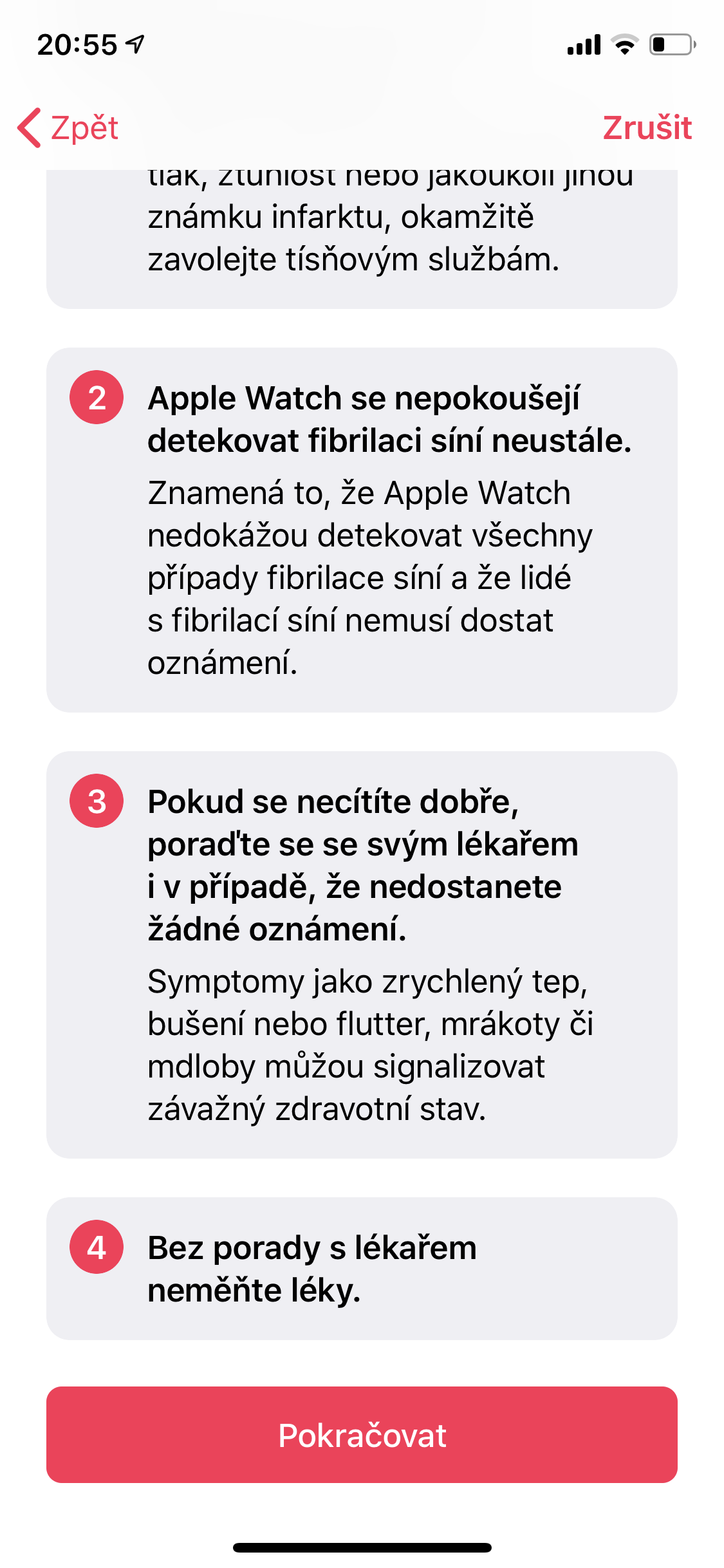 apple watch heart monitor warning 4