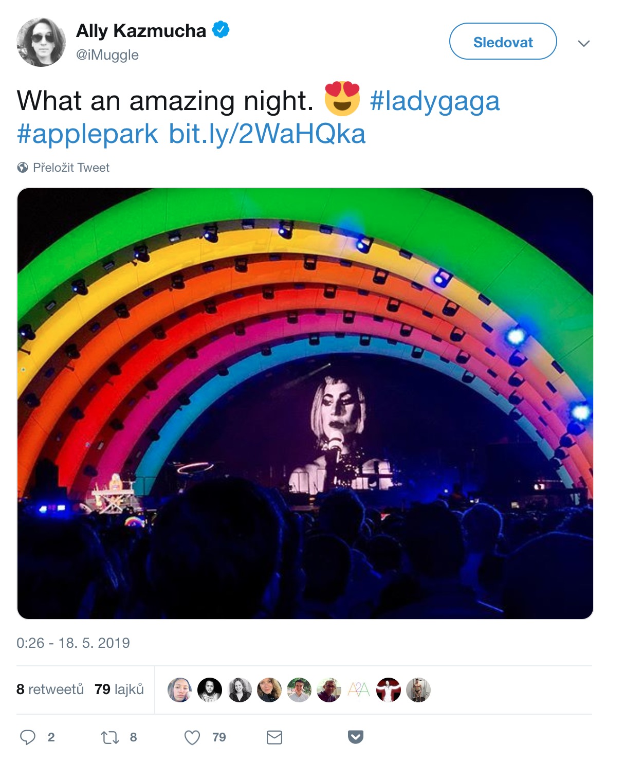 concert night apple park