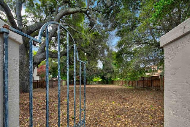 gated entry empty lot