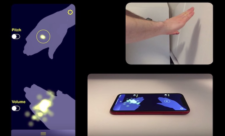 hand gesture app control