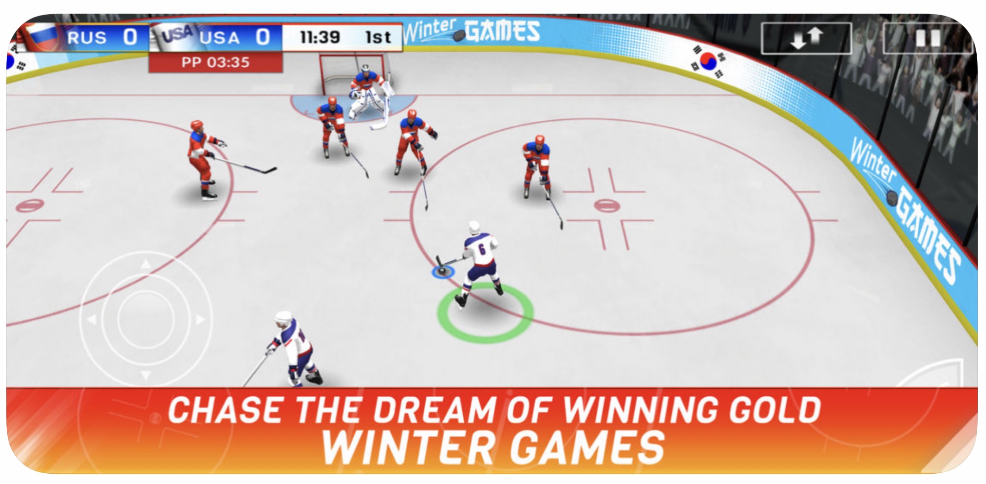 ice hockey game winter games