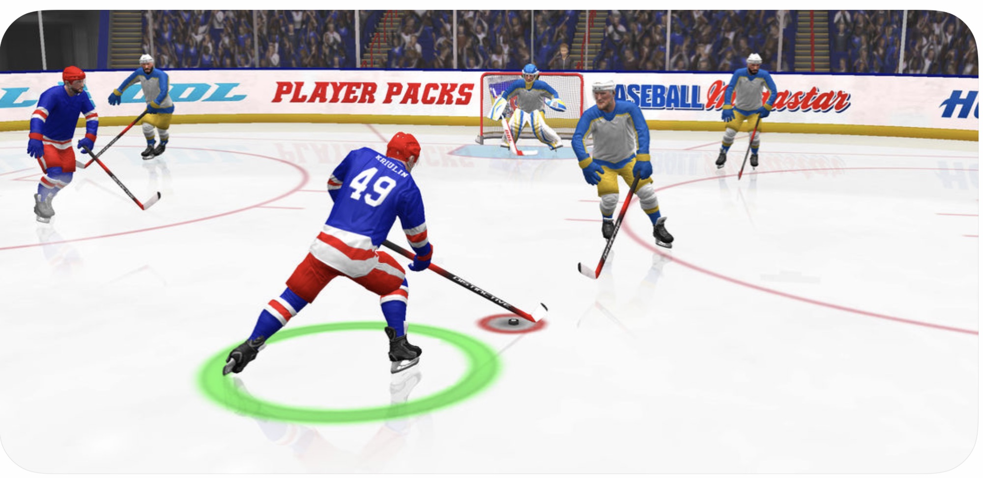 ice hockey player action