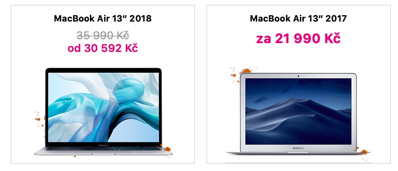 macbook air 2018 2017 price
