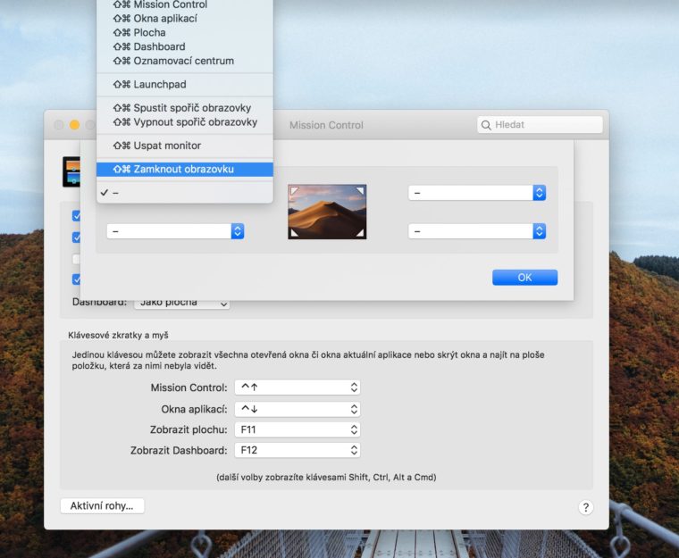 macos mission control settings
