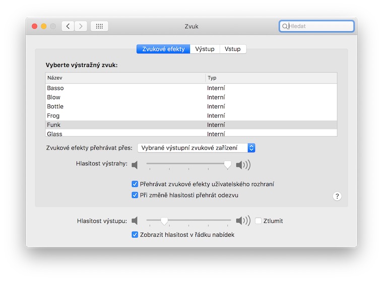 macos sound effects settings