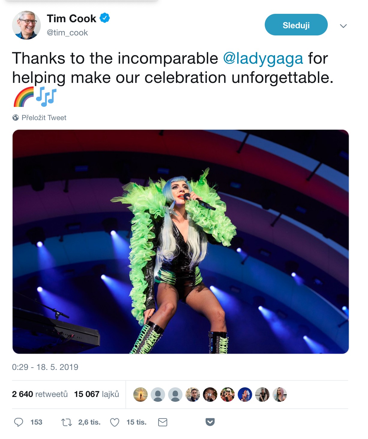 performance apple park stage