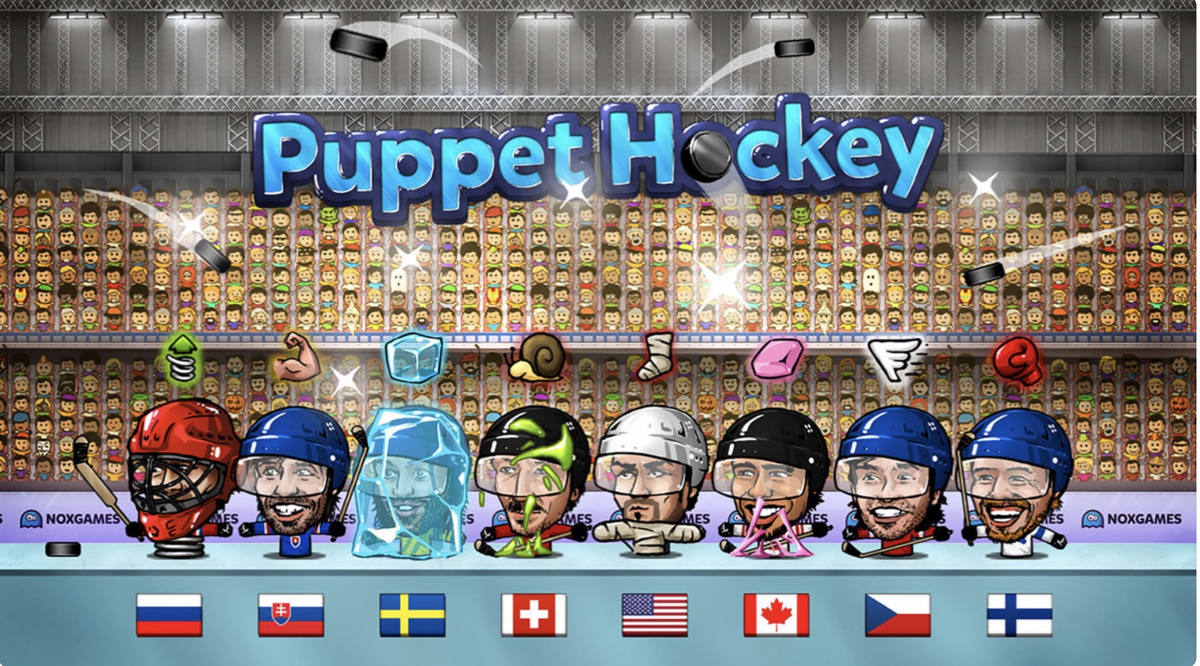 puppet hockey characters
