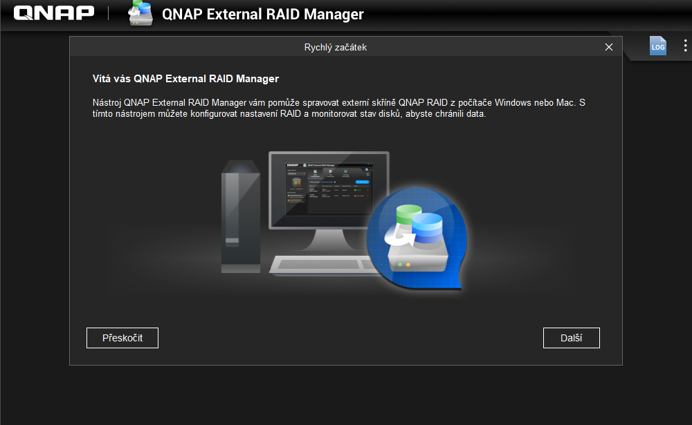 qnap raid manager setup