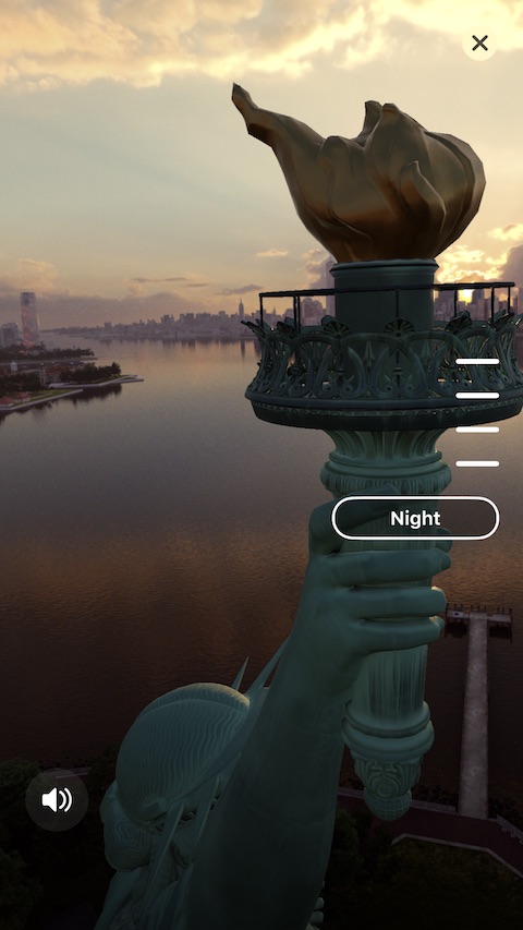 statue of liberty torch view