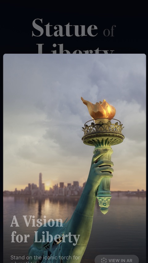 statue of liberty torch